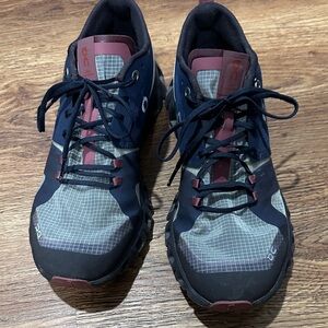 On cloud women Athletic Shoes in Navy and Burgundy